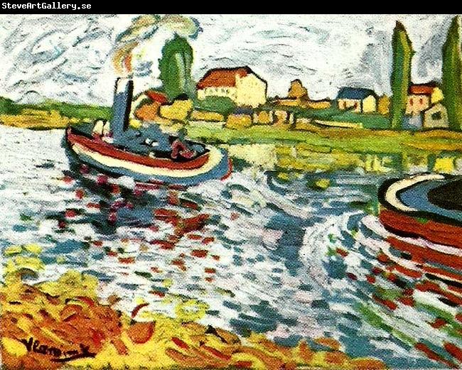 maurice de vlaminck bogserbat vid chatou